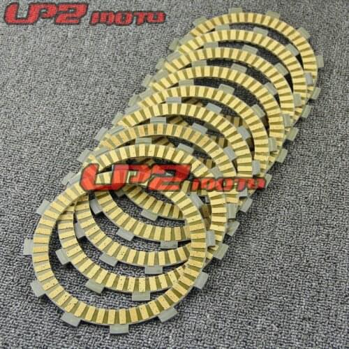 For Yamaha FJR1300 2001-2015 XVS1300 XVS13 2007-2017 Paper Based Clutch Friction Kit Disc Plates Set Motorbike Parts Accessories