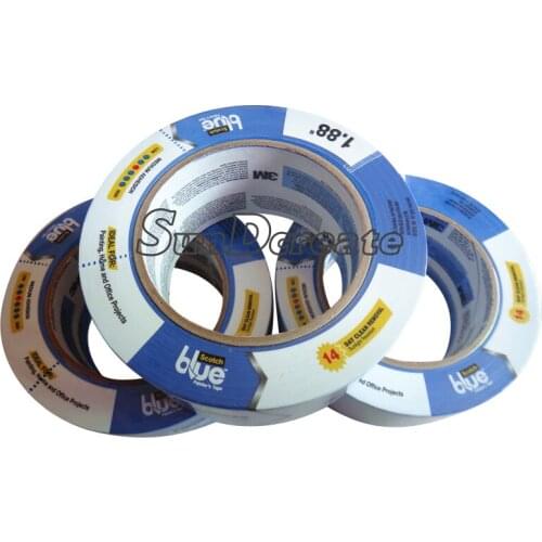 SunDcreate 3d printer crepe tape high temperature resistant special 3m 2090 blue 48mm * 54.8m quality guarantee