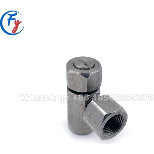 Mini air assisted air atomizing nozzle, vvea mini type air water spray fine mist air atomizing nozzle