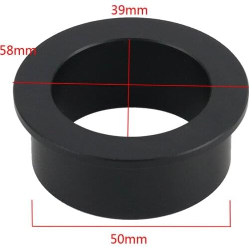 Microscope Monocular 100X C-mount Lens Video Microscope Camera 40mm to 50mm Ring Adapter 50mm to 76mm Ring Adapter