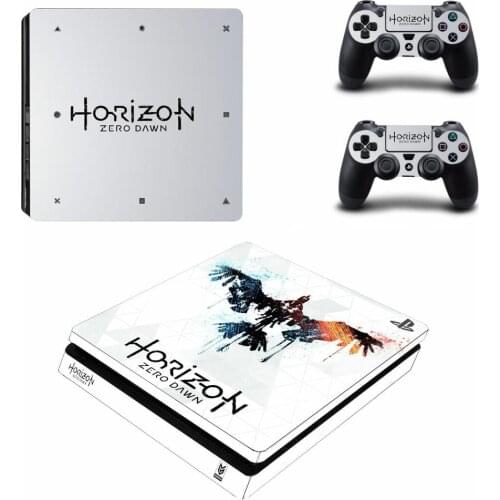 Horizon Zero Dawn PS4 Slim Stickers Play station 4 Skin Sticker Decal For PlayStation 4 PS4 Slim Console & Controller Skin Vinyl