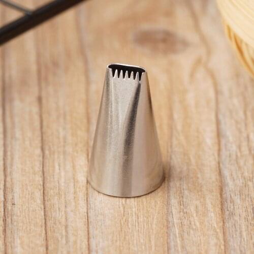 #47 Basket Weave Piping Nozzle Small Size Basketweave Decorating Tip Nozzle Baking Tools For Cakes Bakeware Icing Tip