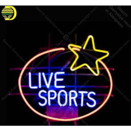 Neon light sign Love Sports Beer star room Window Neon Lamp sign store display real glass tubes Letrero lights enseigne Handcraf