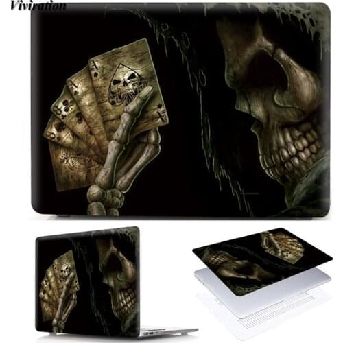 2020 New Cover For Macbook Air 13 A1466 A1369/ Air 11, Huawei MateBook D15/D14/ 13 Unique Grim Reaper Pattern Prints Laptop Case