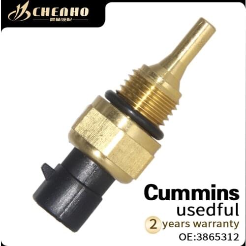 CHENHO BRAND New Genuine Coolant Temperature Sensor Temp Sender 3865312 For Cummins L10 M11 N14