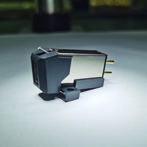 Moving Magnetic Cartridge LP Turntable Phonograph Half-drilled cone stylus Acces Q81F