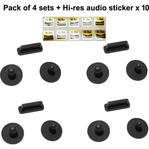 4Sets Benks Magic Mini Dust Plug For SONY Walkman NW-WM1A WM1A NW-WM1Z WM1Z ZX300 ZX300A 3.5MM 4.4MM Jack