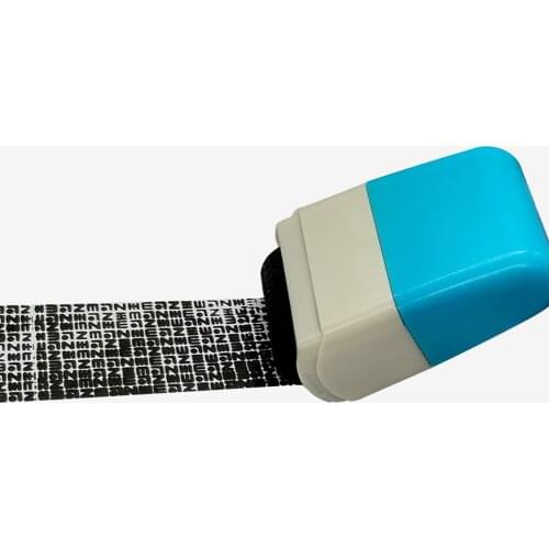 Pink Seal Blue Roller type Khaki Square Plastic Privacy seal DIY Crafts