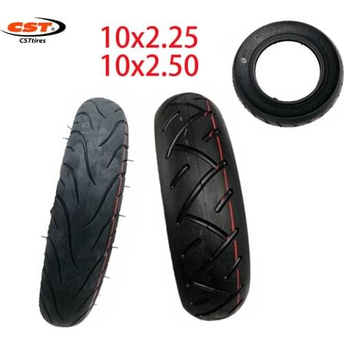 CST 10" Tire 10x2.50 For Electric Scooter 10x2.25 Tyre Inner Tubes Balancing Hoverboard self Smart Balance Durable Tires Thicken