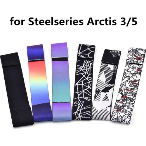 Replacement Decorative Headband Protective Cushion Protection Pad Head Beam Cover for Steelseries Arctis 3/57/9/9X/PRO Headset