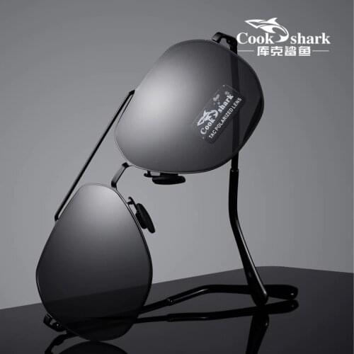 Cook Shark 2020 new nylon polarized sunglasses sunglasses hipster driving sunglasses driver driving glasses