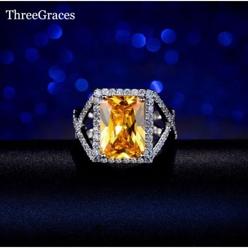 ThreeGraces Jewelry Women's Silver Rings