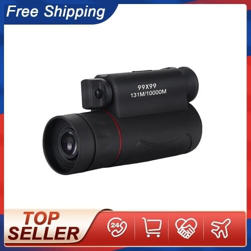 99X99 Zoom moculars for Adults for Travel Stargazing Bird Watching Hunting Concerts for Hunting Watching With 3 sets of lights