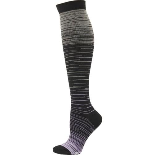 1 Pair Unisex Compression Socks Knee High Long Stocking Nylon Anti Slip Sock Running Cycling Basketball Socks 2