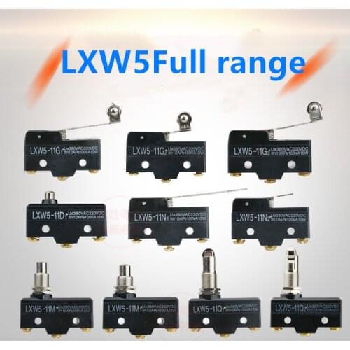 1pcs microswitch limit switch LXW5-11D1, LXW5-11N2, LXW5-11G1,LXW5-11N1, LXW5-11G2, LXW5-11G3 self-reset stroke switch