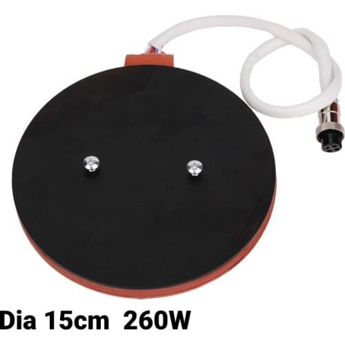Dia 15cm 260w Replacement Plate Heater For Heat Transfer Press