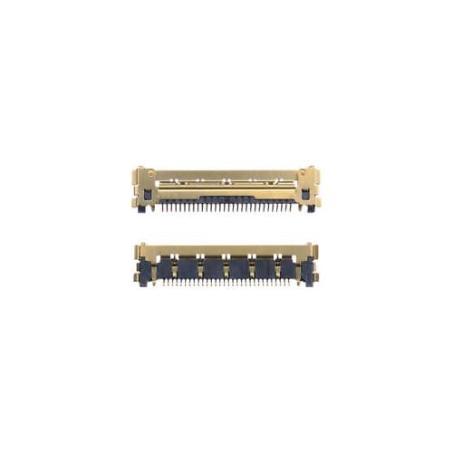 10Pcs/LOT Golden / Silver LCD LVDS Display FPC Connector 30pin For Macbook Pro/ Air A1370 A1398 A1425 A1502 A1465 A1466