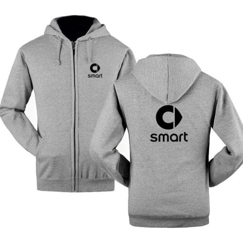 2021 Autumn winter Smart logo zipper sweatshirts Printed Men fleecel Hooded jacket Hoodies Zipper Hoody