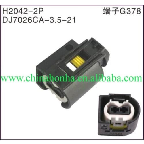 5sets 2pin Ignition coil harness damper plug Waterproof Auto connector 09441261 Automotive Sealed Female(2.8) Connector Housing