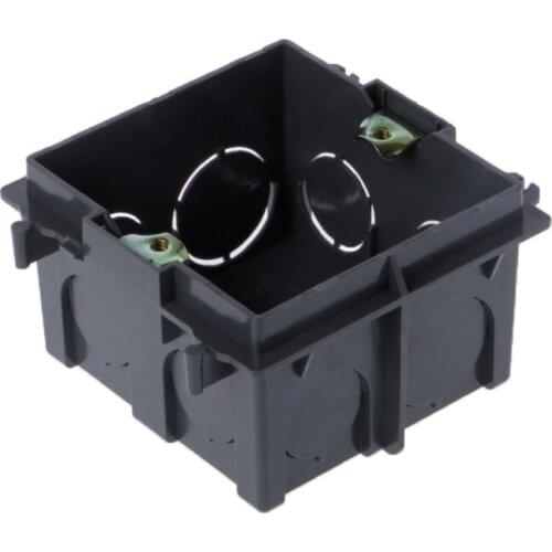 86-Type PVC Junction Box Wall Mount Cassette For Switch Socket Base