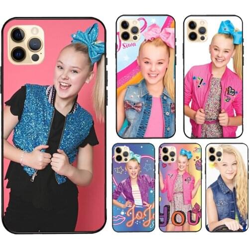 Jojo Siwa Case For iPhone 7 8 Plus 6S X XR XS Max SE 2020 Fundas For iPhone 11 12 Pro Max mini