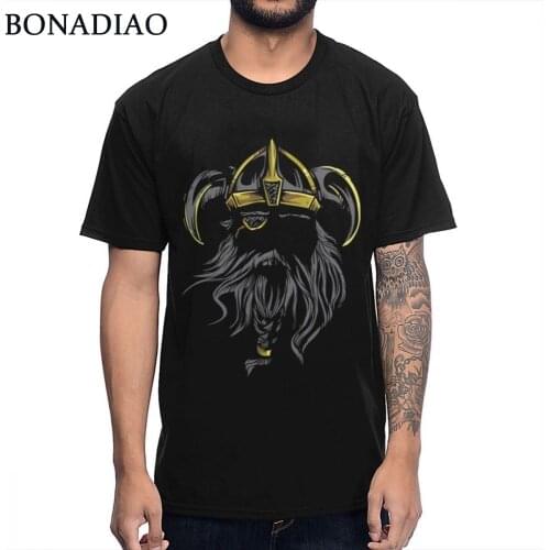 Golden Vikings Norsemen T Shirt Fashion Design Men Casual Tee Shirt Pure Cotton S-6XL T-shirt Summer Soft Slim Fit Tee Shirt