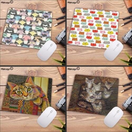 Mairuige Boy Gift Pad Cute Cartoon Anime Cat Office Mice Gamer Soft Gaming Speed Mouse Pad Size for 18x22cm 20x25cm 25x29cm