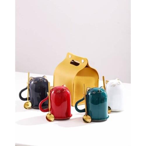 Cats Ceramics Mugs coffee mug Milk Tea office Cups Drinkware the Best birthday Gift with Gift Box for friends
