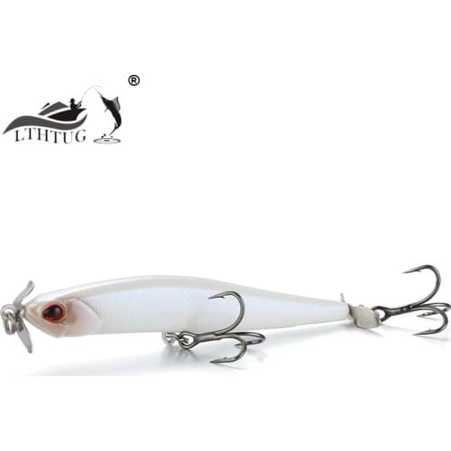 LTHTUG SPYBAITING Pesca Hard Salt Fishing Lure Artificial Baits 90mm 14g Sinking Pencil Lures With Propellers Bass Pike