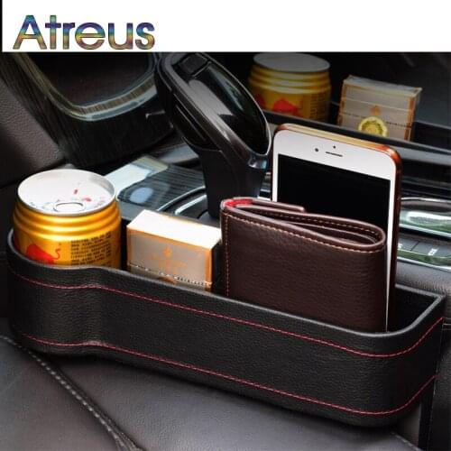 Multifunction PU Leather Car Seat Gap Storage Box for Toyota chr auris yaris verso avensis corolla Chevrolet Cruze Citroen C4 C3
