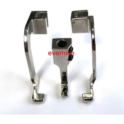 Right & Left Toe & Center Foot For Juki Tsc-441 461 Tnu-243 Tsn-421 Extra Heavy Materials