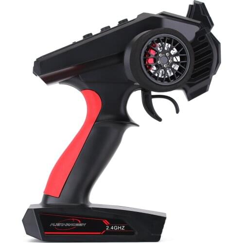 6CH AX8S 2.4GHz Radio Transmitter Remote Control Digital with Receiver for 1/8 1/10 RC Car Boat Crawler TRX4 SCX10 90046