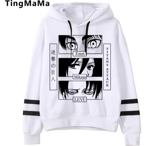 Shingeki No Kyojin Attack on Titan hoodies female printed 2021 streetwear printed female clothing sweatshirts plus size 2020