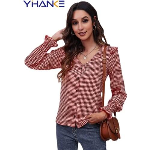 YIHANKE Long Blouses