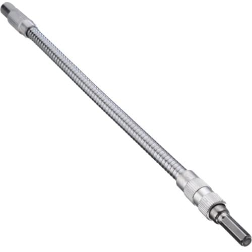 1/4" 30cm Hex Flexible Shaft Extension Drill Impact Driver Ratchet Screwdriver Bits Extend Rod Extension Bar Mayitr