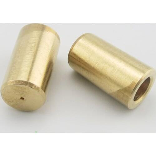 1pc 6.35mm Brass Drill Chuck Sleeve Connector Rod Copper Connecting Sleeve Electric Drill Connecting Sleeve for B10
