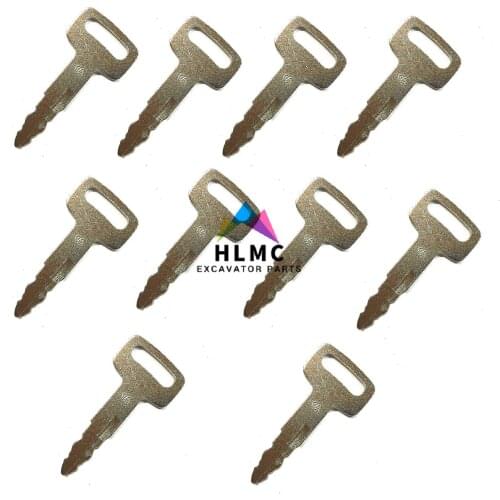 2PCS KEY00-GB01A 1A Ignition Switch Key For Forklift Nissan