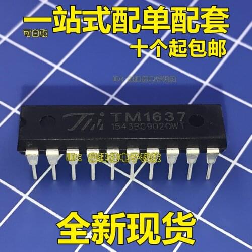 100% Original New TM1637 LED DIP20
