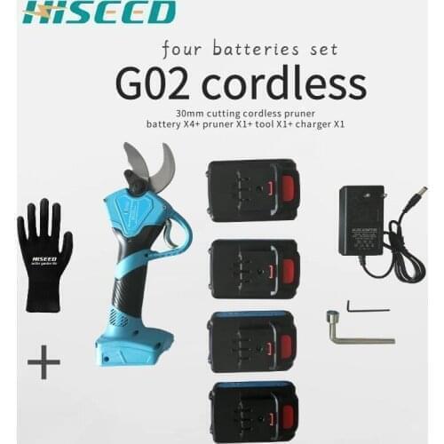 30mm cutting cordless pruner verious version to choose