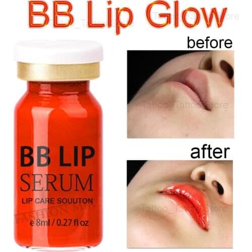 8mlBB Gream Lip Korean Cosmetics Ampoule Serum For MST Treatment Moisture Long Lasting Sexy Make Up Lip Gloss Tint Dyeing Liquid