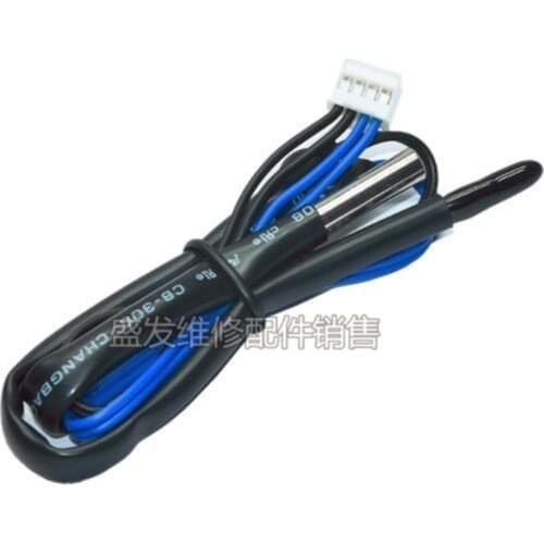 5pcs for LG air conditioner temperature sensor 5K plastic head ring temperature 10K copper head tube temperature probe