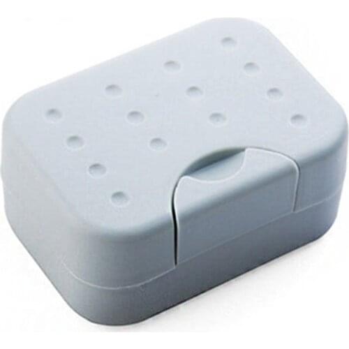 Travel Soap Box with Lid Plastic Soap Dish Case Container Durable for Bath Camping Home Shower Bathroom Storage Organizer