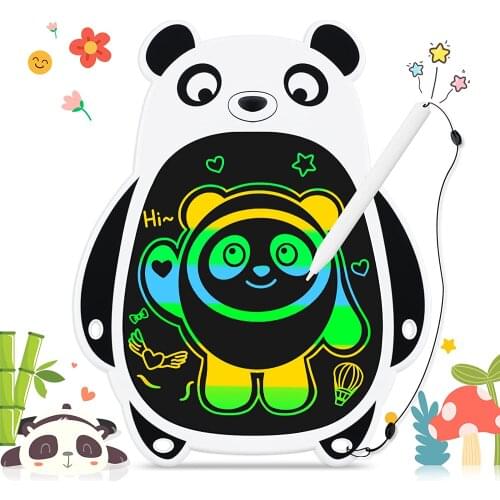 8.5Inch Electronic Colorful Cute Animal Shaped Doodle Board Note Lcd Writing TabletPersonalized Gift Educational Tools For Kids