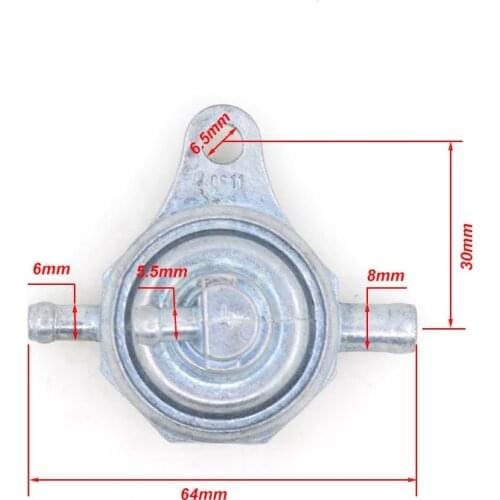 Motorcycle Fuel Tank Tap Filter Petcock Switch for Yamaha JY110 JYM110 Crypton C8 110cc Cub Underbone Spare Parts
