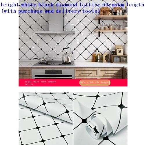 Stove Behang Quarto Tapiz Oil Proof Papier Peint Wall Paper Home Decor Papel De Parede Waterproof Kitchen Wallpaper Roll