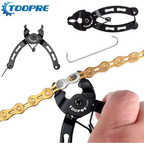 Bicycle Chain Link Tool Magic Buckle Pliers Open Close Mini Mountain Bike Quick Removal Install Plier Chain Clamp Repair Tools
