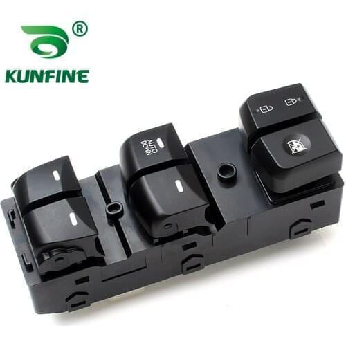 Driver Power Master Window Switch Console For HYUNDAI ELANTRA OEM NO. 93570-4V000 black