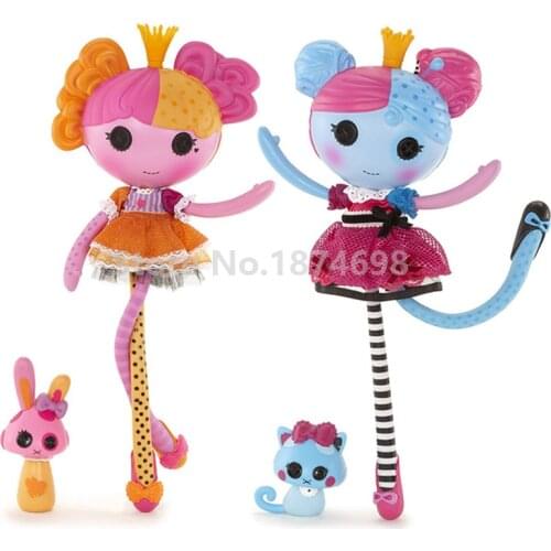 New Lalaloopsy Lala Oopsie Doll Large 30cm With Pet Set of 2 Figure Toy Cute Kids Toys Dolls for Girls Children Gifts