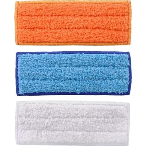 Top Deals 3pcs Washable Mopping Pads Sweeping Pad Cloth Replacement Parts for iRobot Braava Jet 240 241 Cleaner Robots Accessori