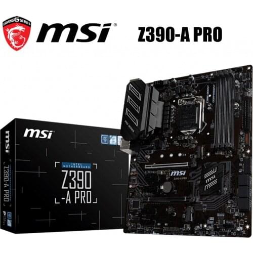New mining motherboard for MSI Z390-A PRO LGA 1151 DDR4 motherboard 6GPU 6PCI-E motherboard